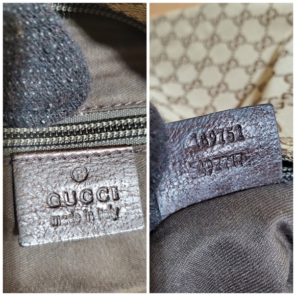 GUCCI Monogram Web Medium Flat Messenger Bag Dark Brown - Picture 3 of 12